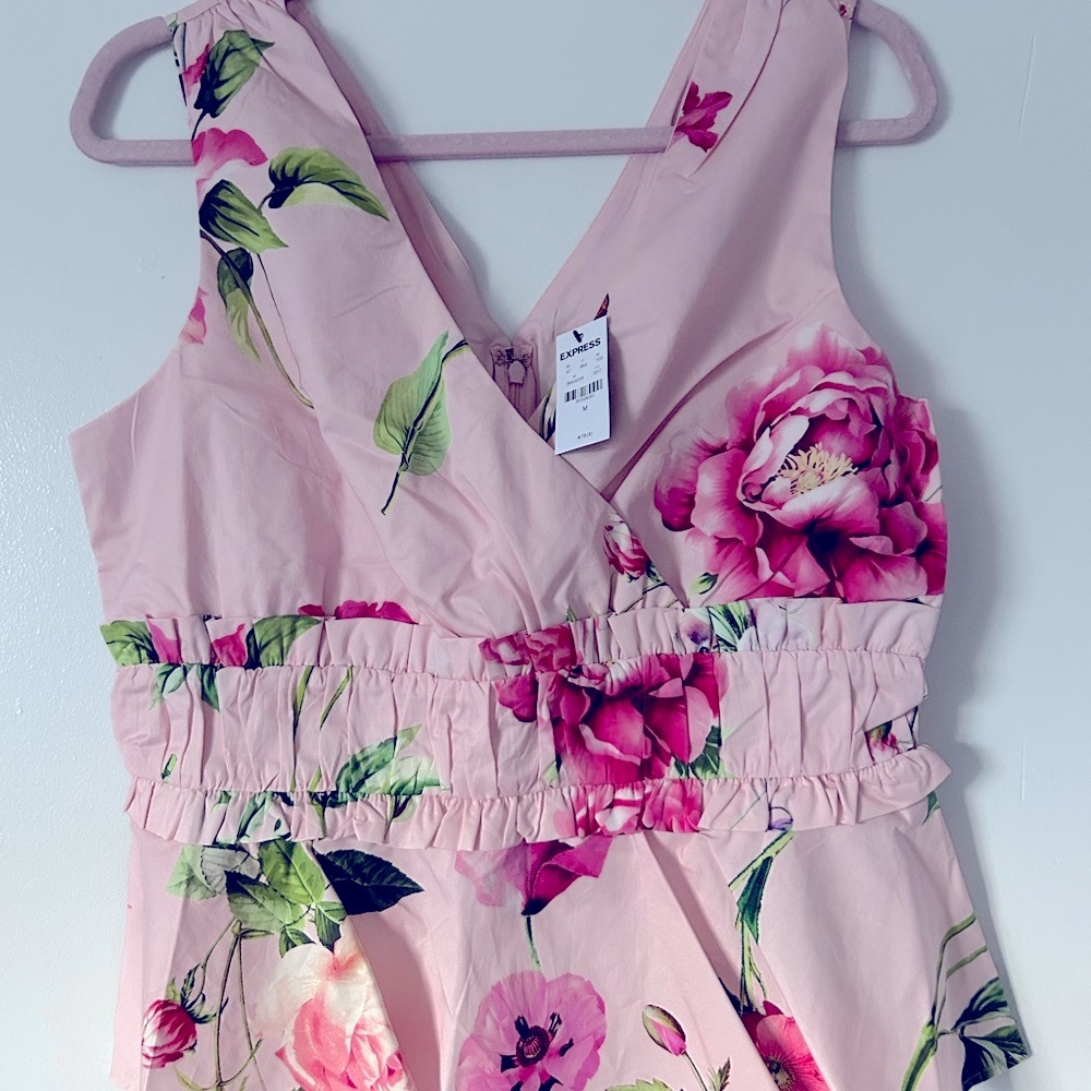 Nwt Express Floral  Top